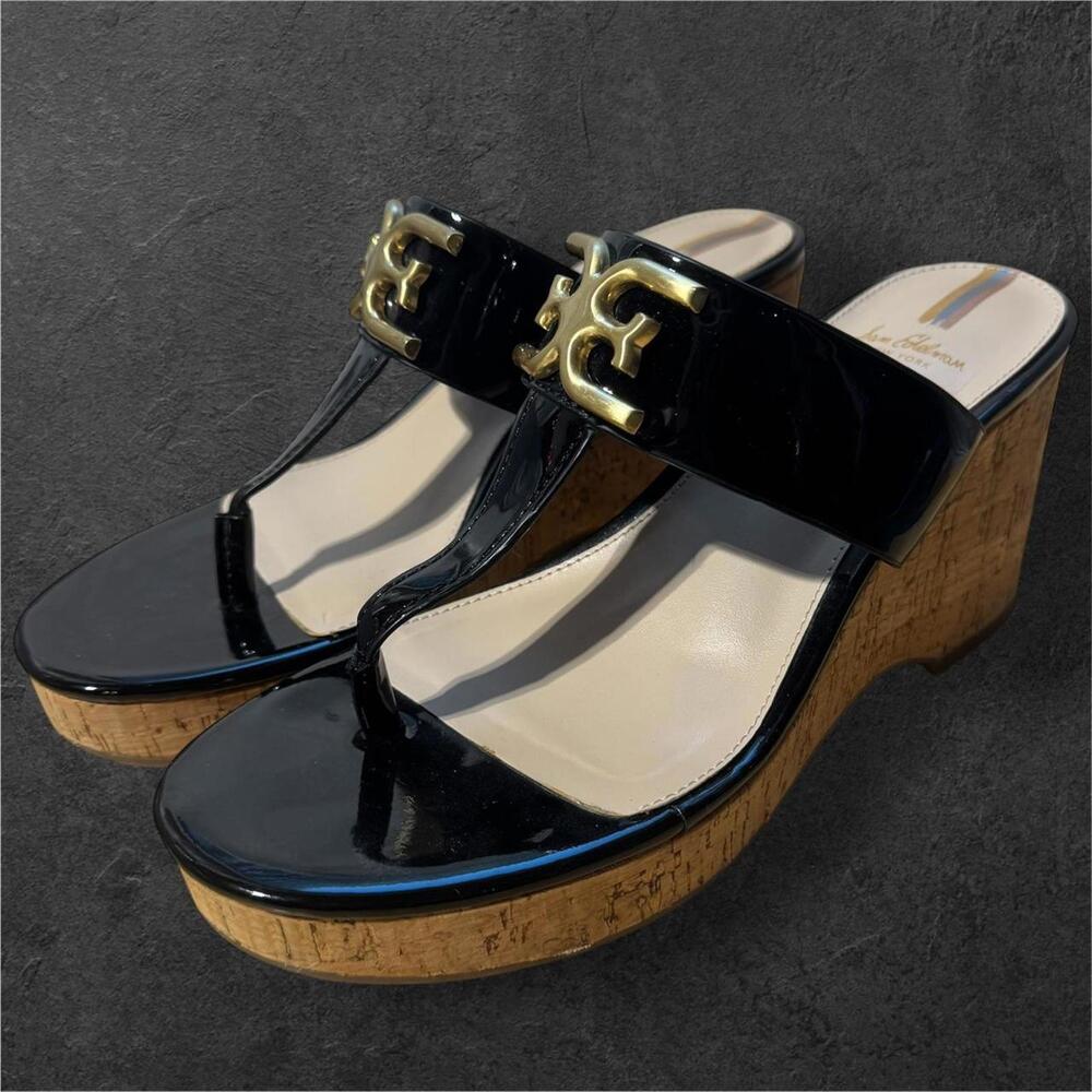Sam Edelman Chunky Platform Wedge Flip Flop Sandals Size 7.5